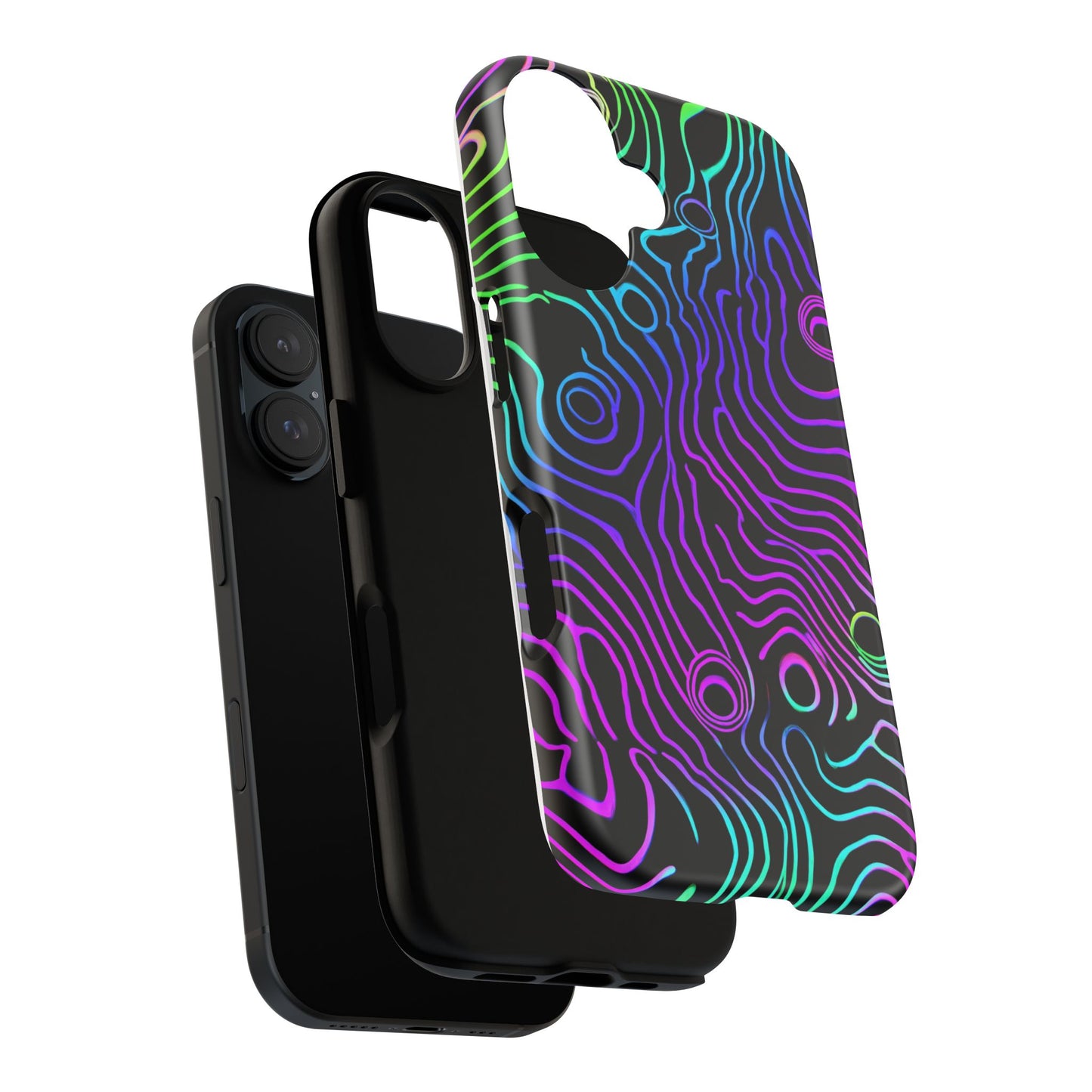 Topographic (iPhone X - iPhone 17 Pro Max) [TOUGH CASE]
