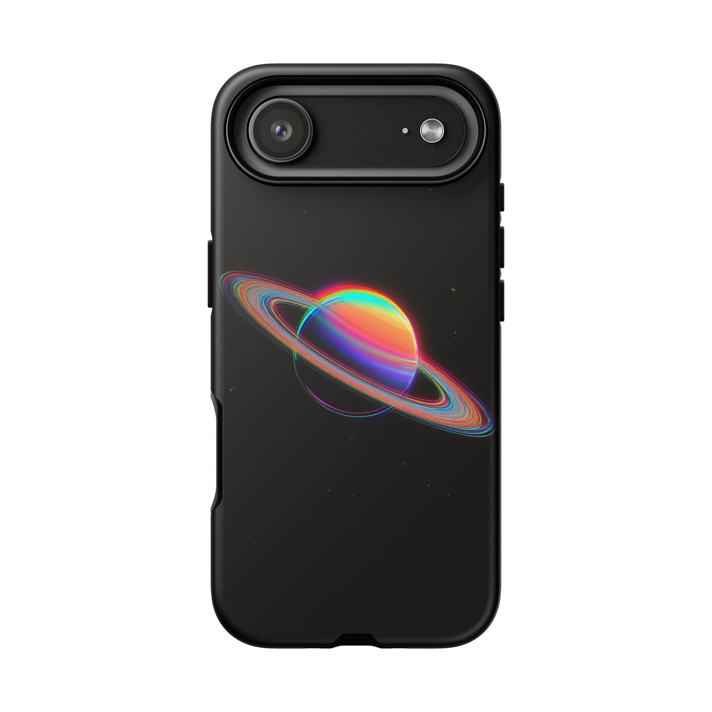 Glitched Saturn – (iPhone X - iPhone 17 Pro Max) [TOUGH CASE]