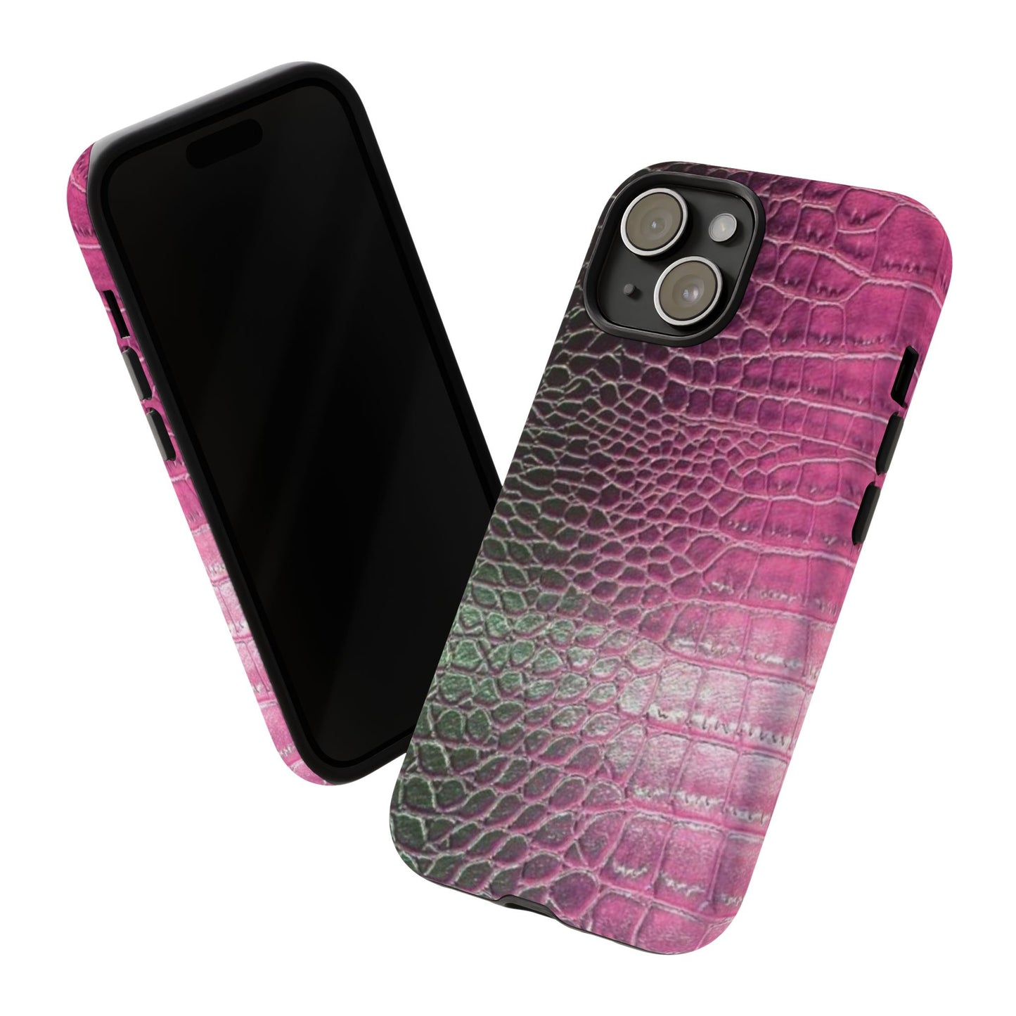 Purple Crocodile Leather [TOUGH CASE]
