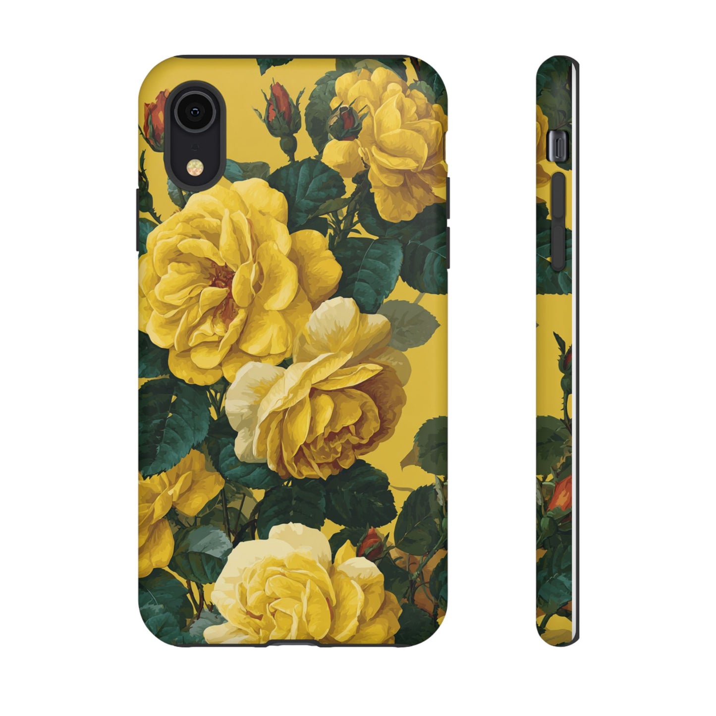 Floral Yellow Roses [TOUGH CASE]