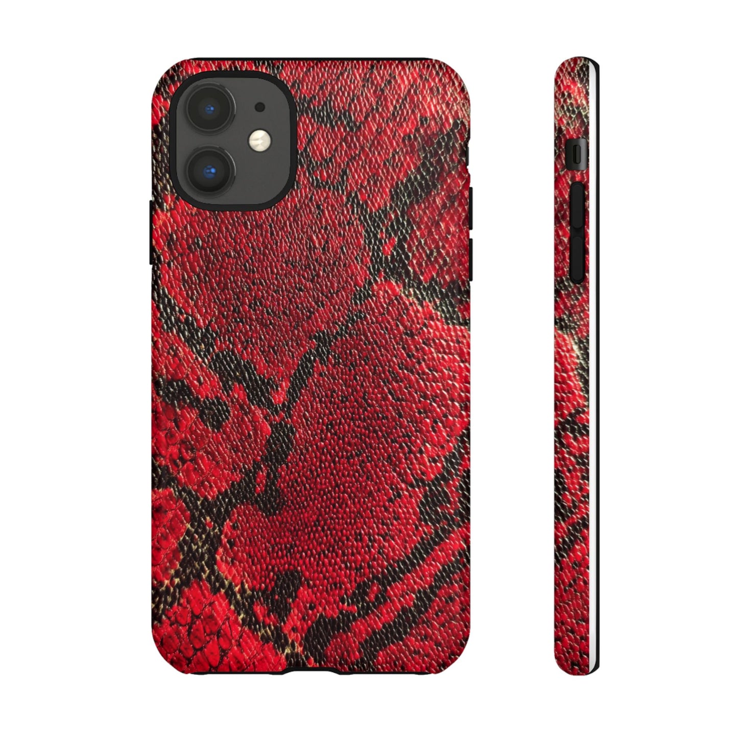 Red Snake Skin [TOUGH CASE]