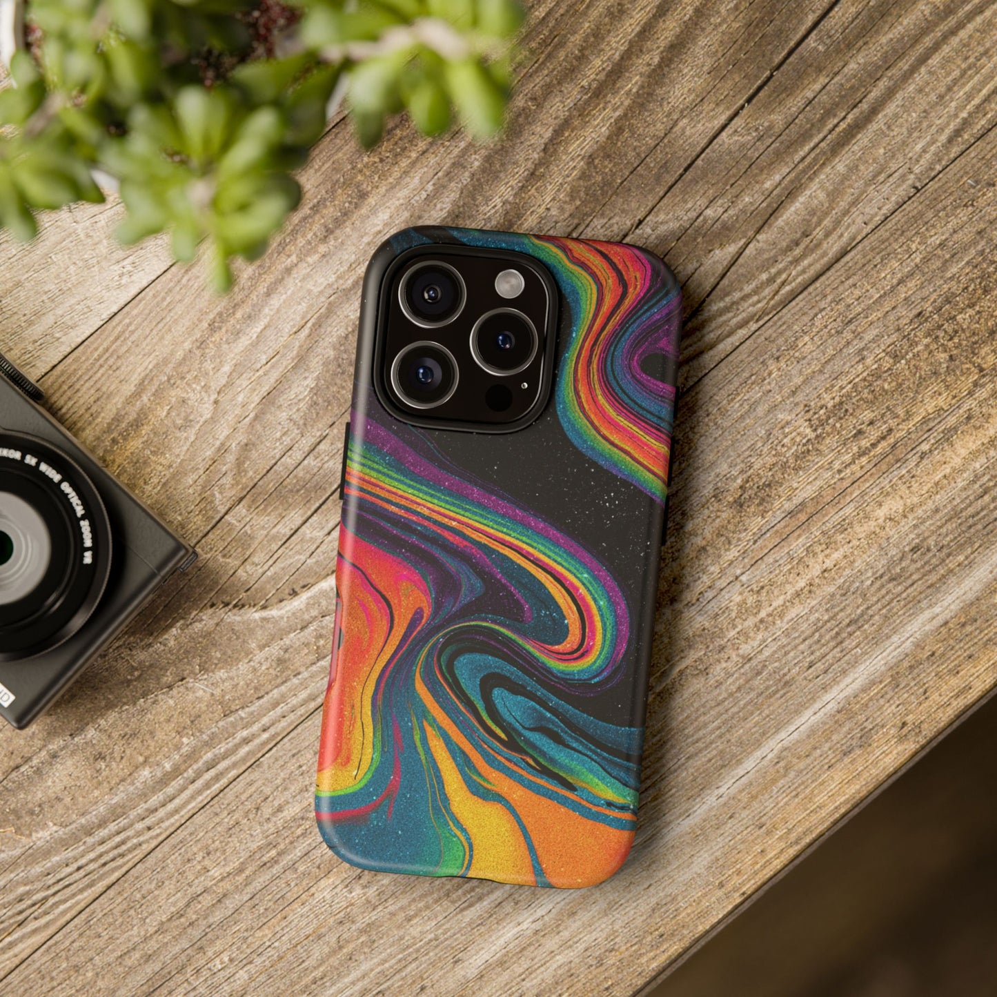 Rainbow Swirls [TOUGH CASE]