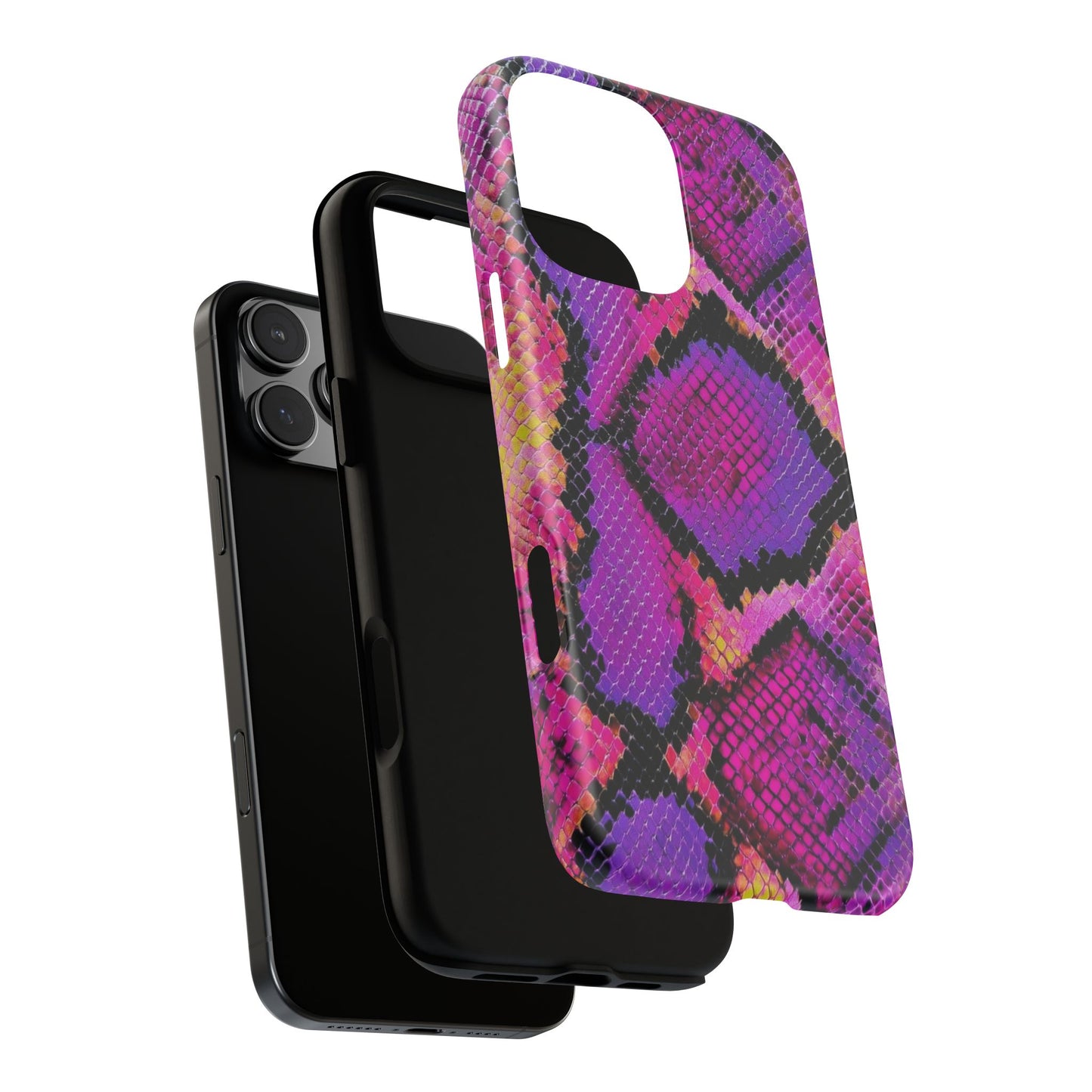 Purple Pink Snake Skin [TOUGH CASE]