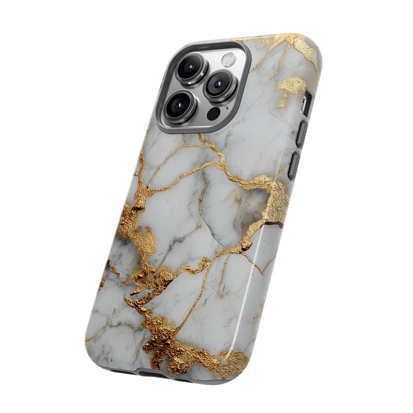White & Gold Marble [TOUGH CASE]