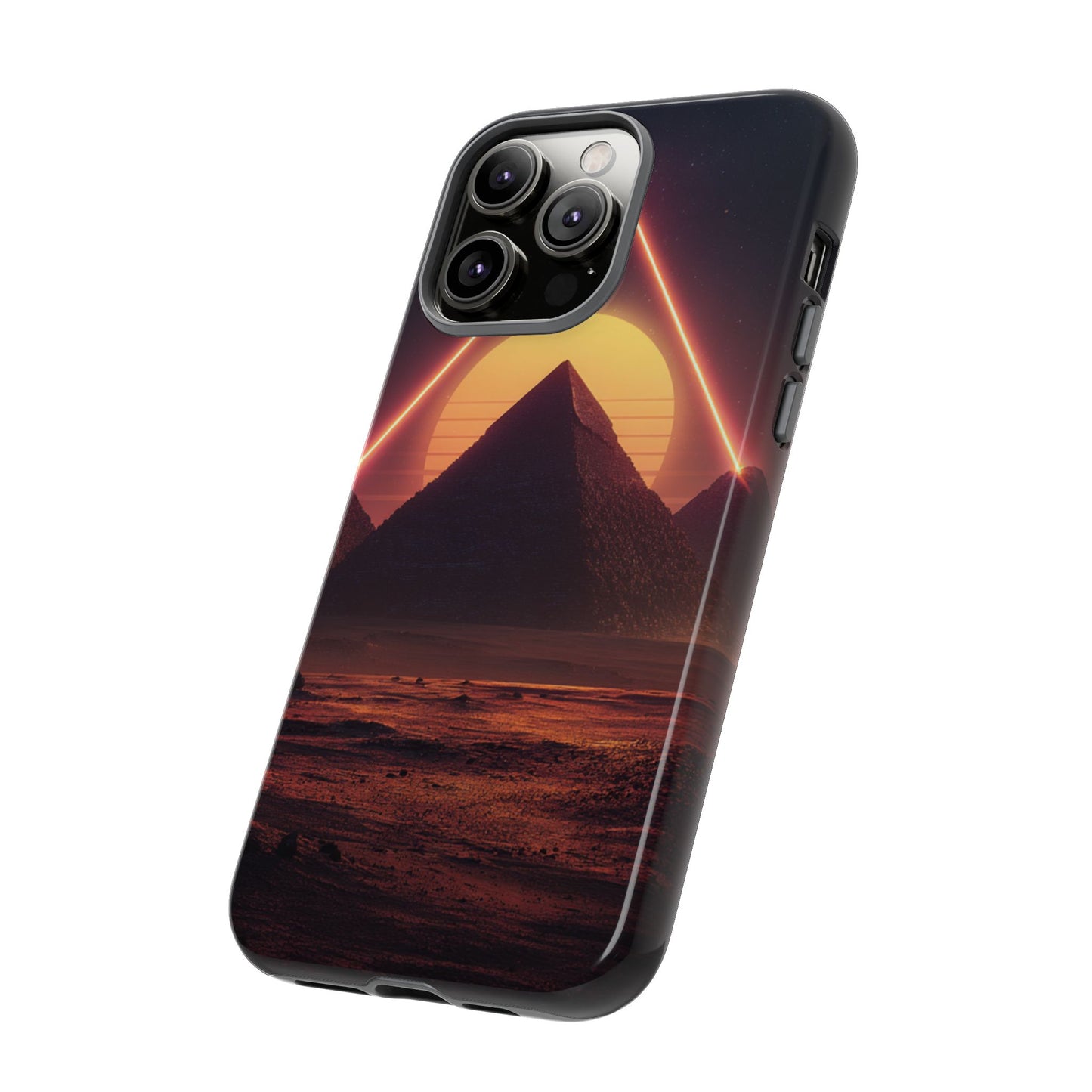 Retro Pyramid Sunset [TOUGH CASE]