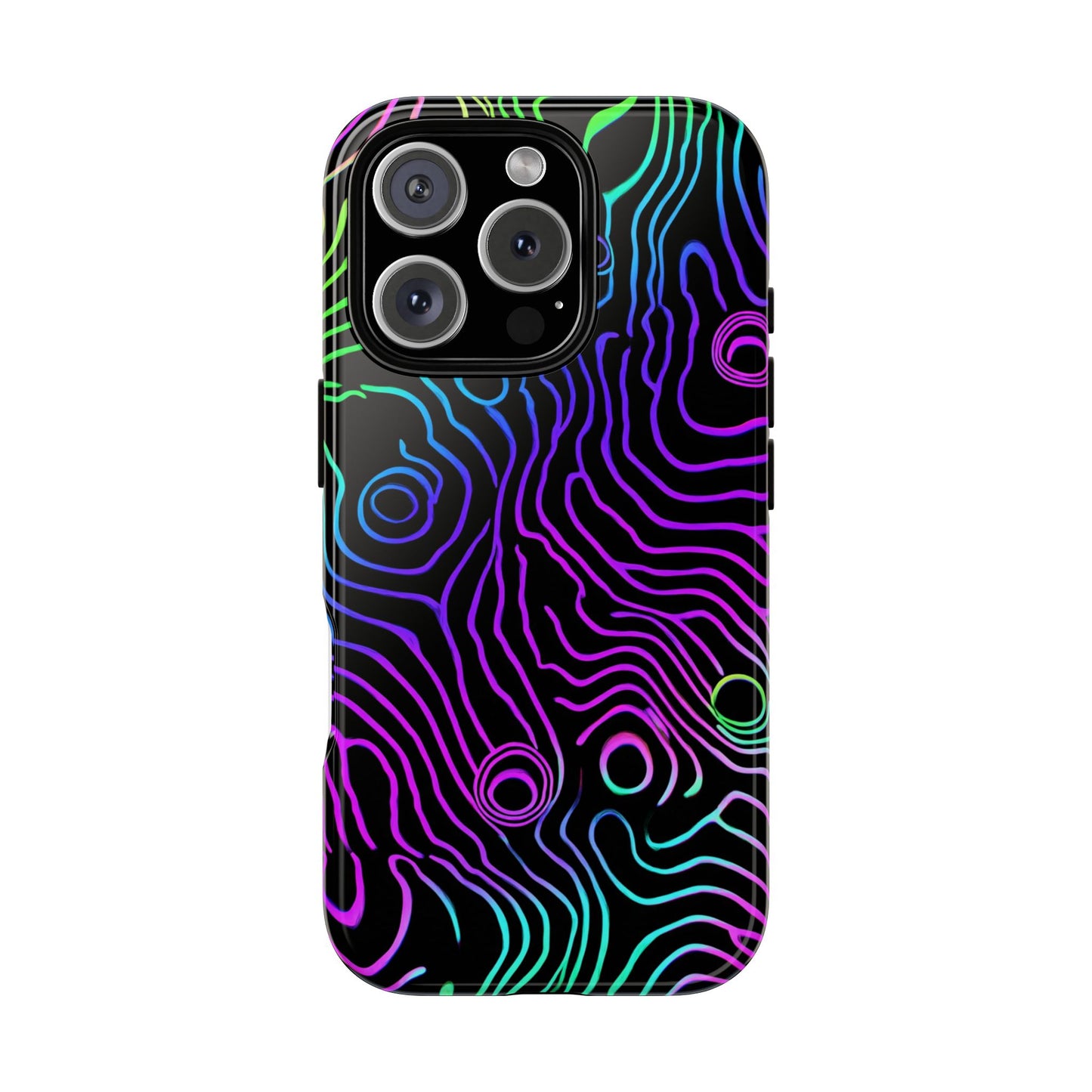 Topographic (iPhone X - iPhone 17 Pro Max) [TOUGH CASE]