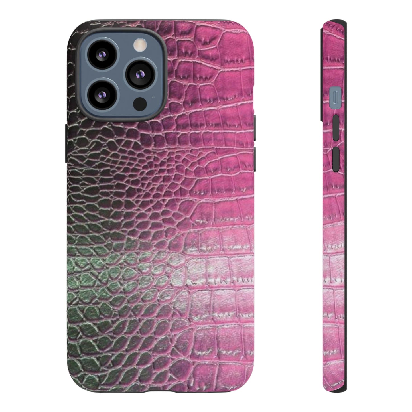 Purple Crocodile Leather [TOUGH CASE]
