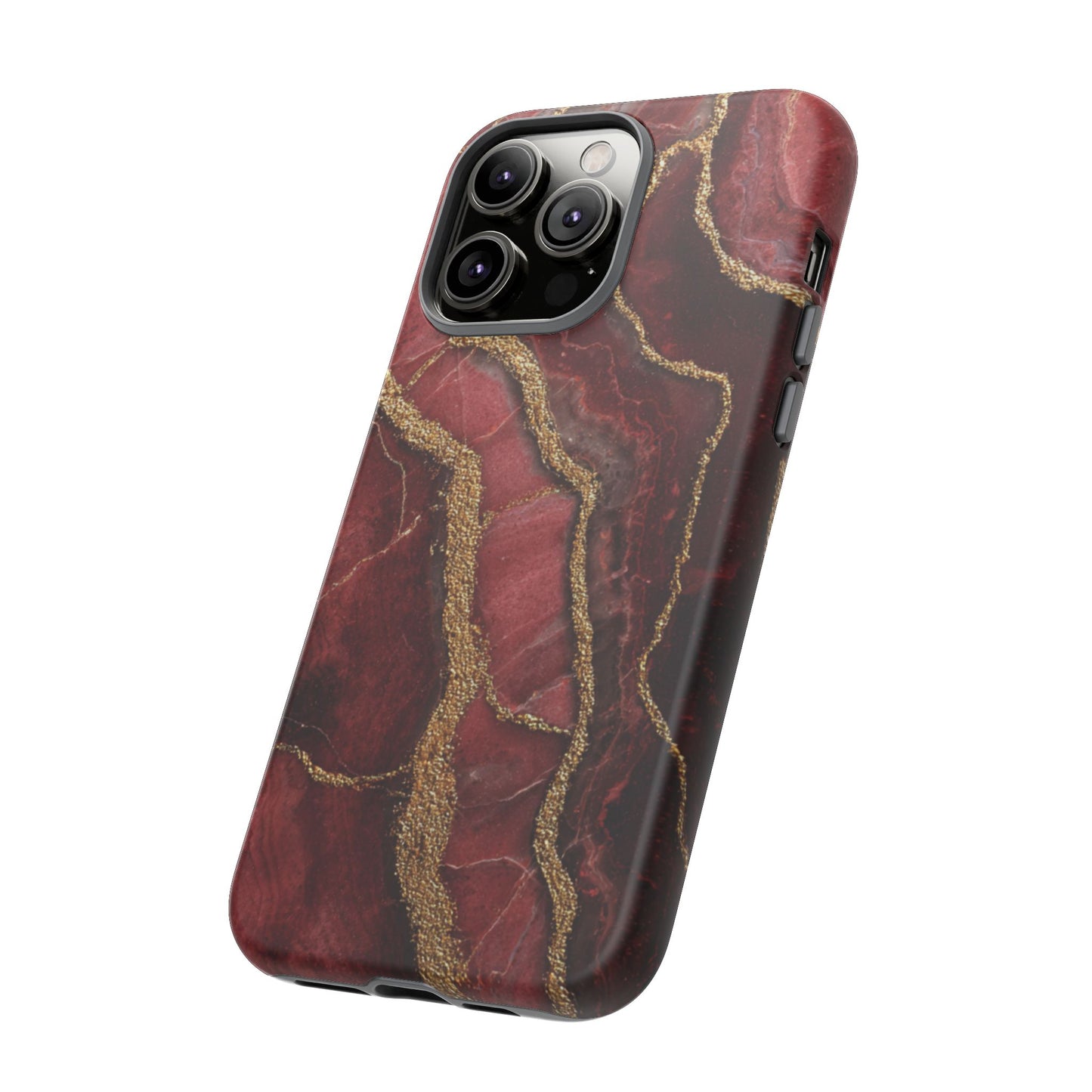 Red & Gold Marble [TOUGH CASE]