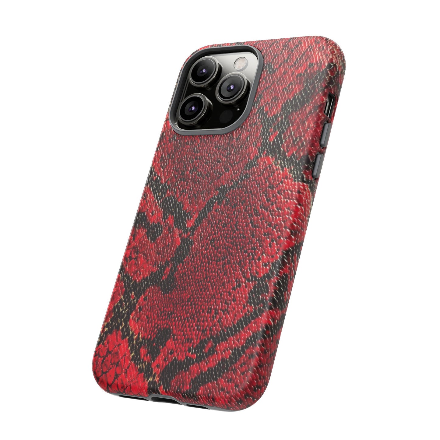Red Snake Skin [TOUGH CASE]
