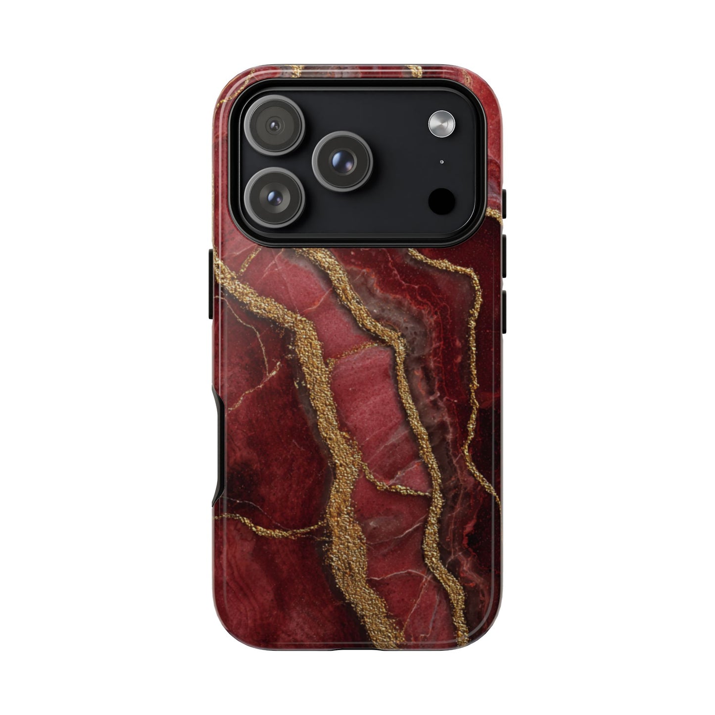 Red & Gold Marble [TOUGH CASE]