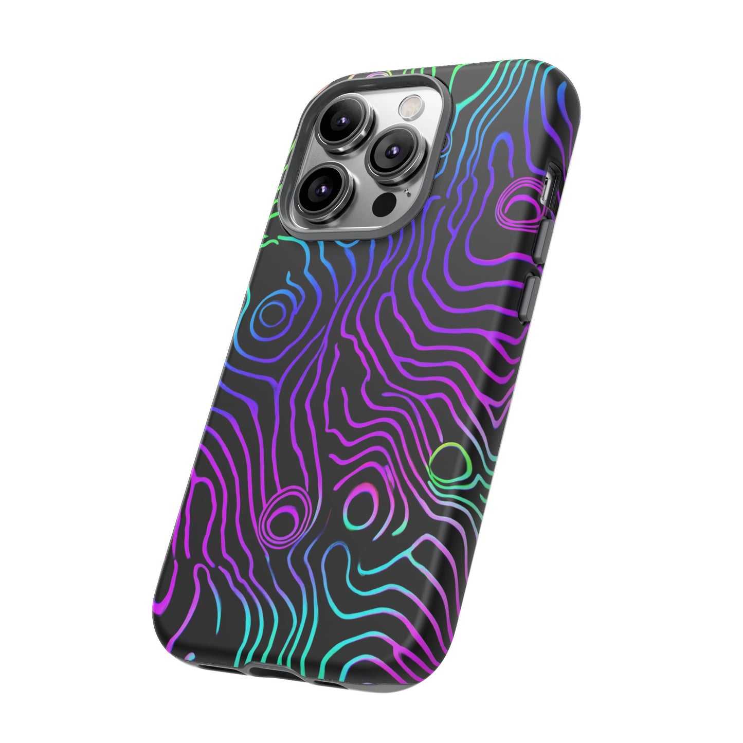 Topographic (iPhone X - iPhone 17 Pro Max) [TOUGH CASE]