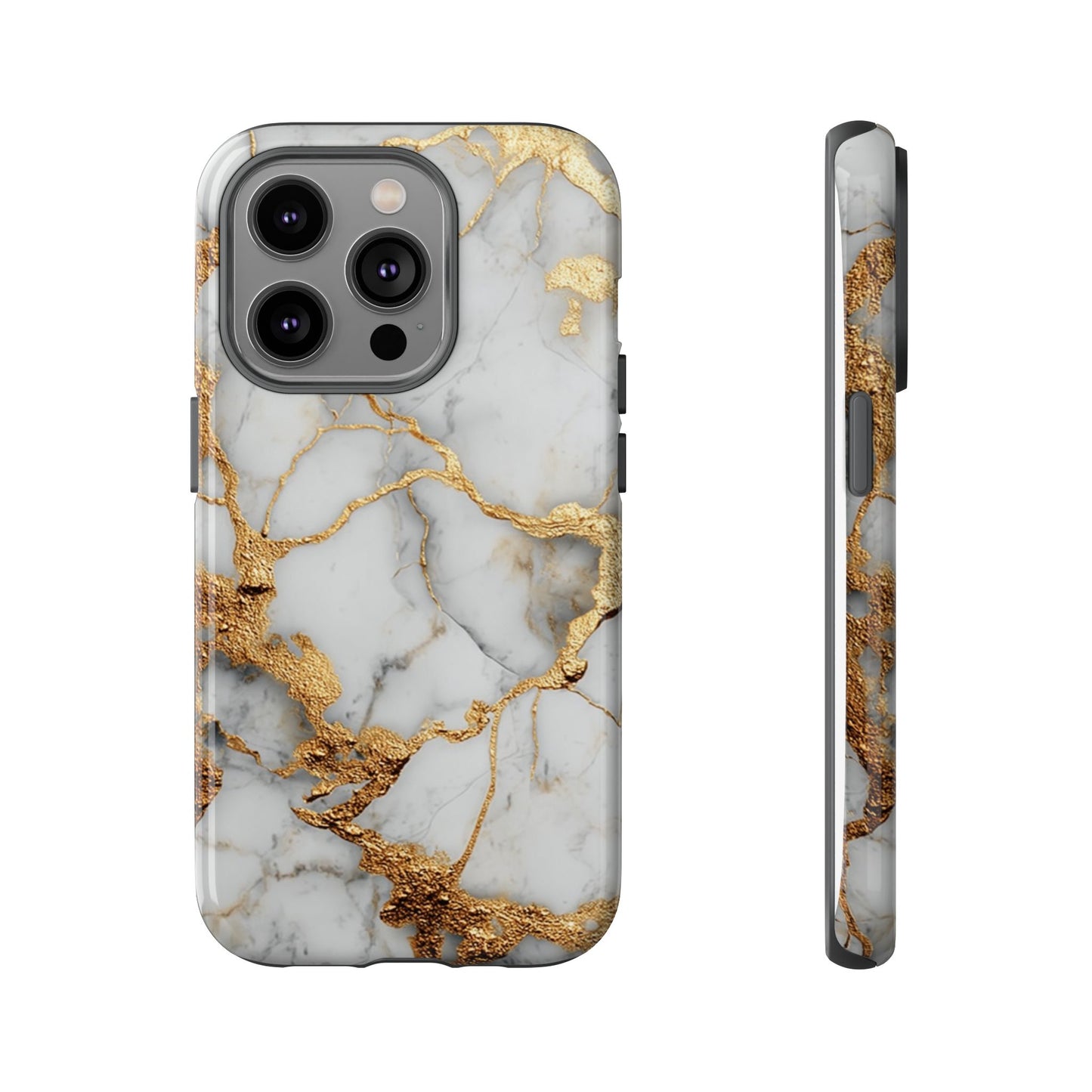White & Gold Marble [TOUGH CASE]