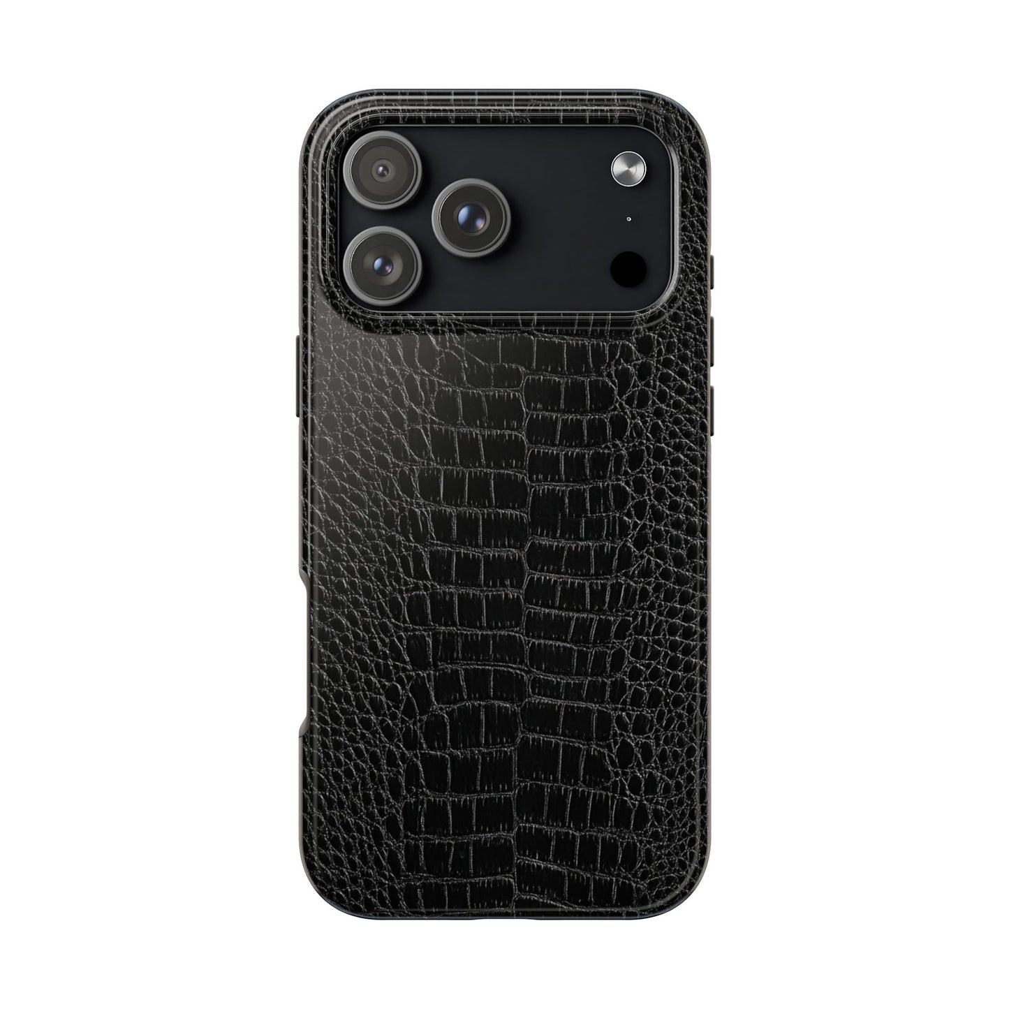 Black Crocodile Skin