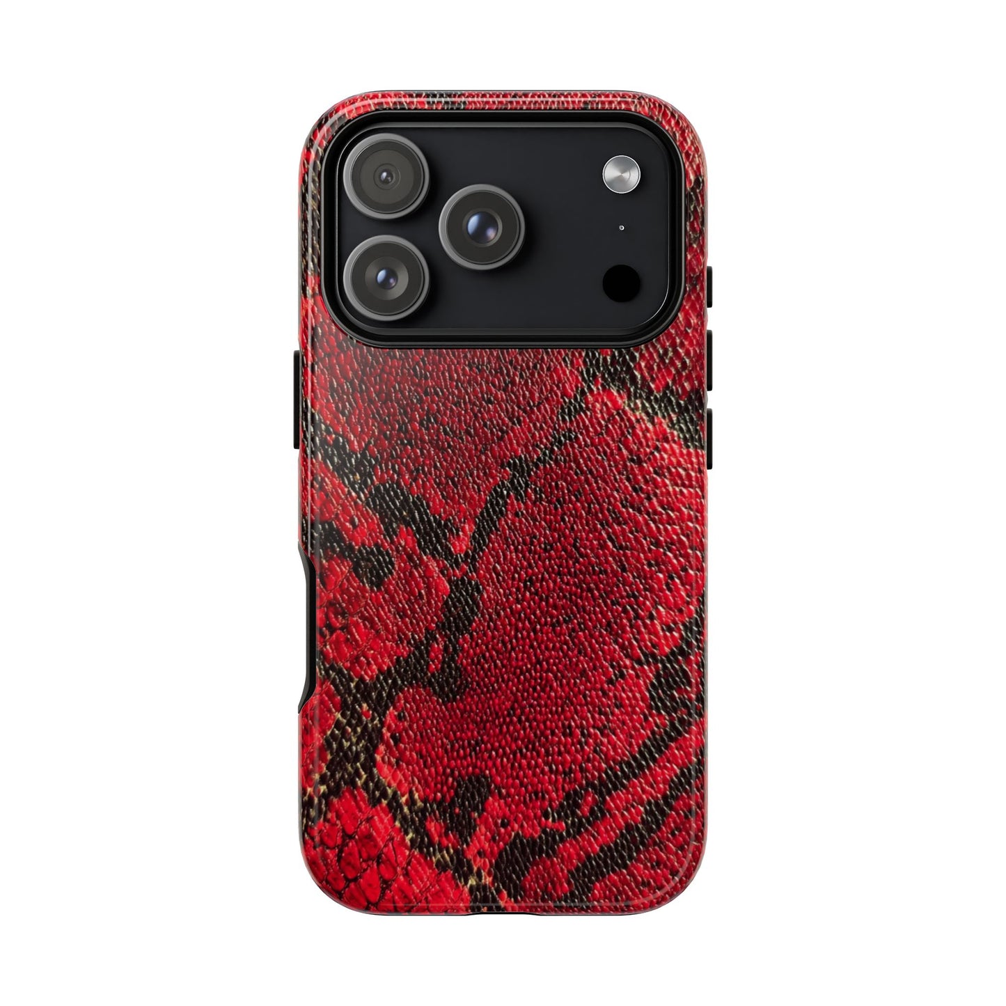 Red Snake Skin [TOUGH CASE]