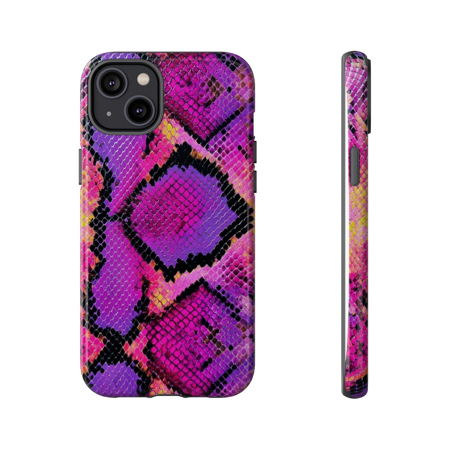 Purple Pink Snake Skin [TOUGH CASE]