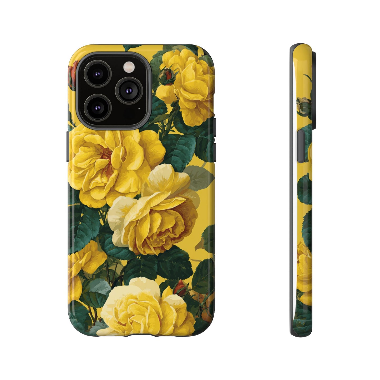 Floral Yellow Roses [TOUGH CASE]