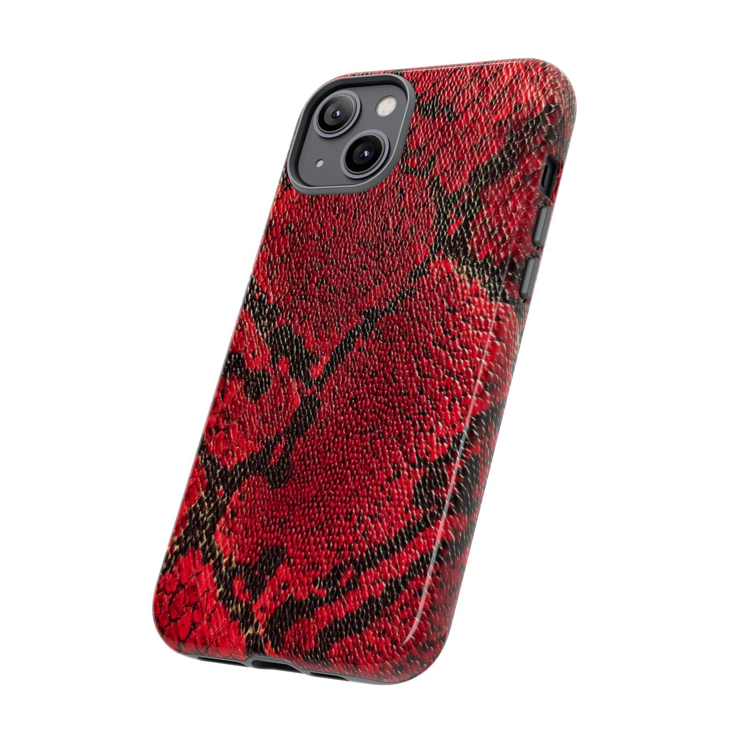Red Snake Skin [TOUGH CASE]