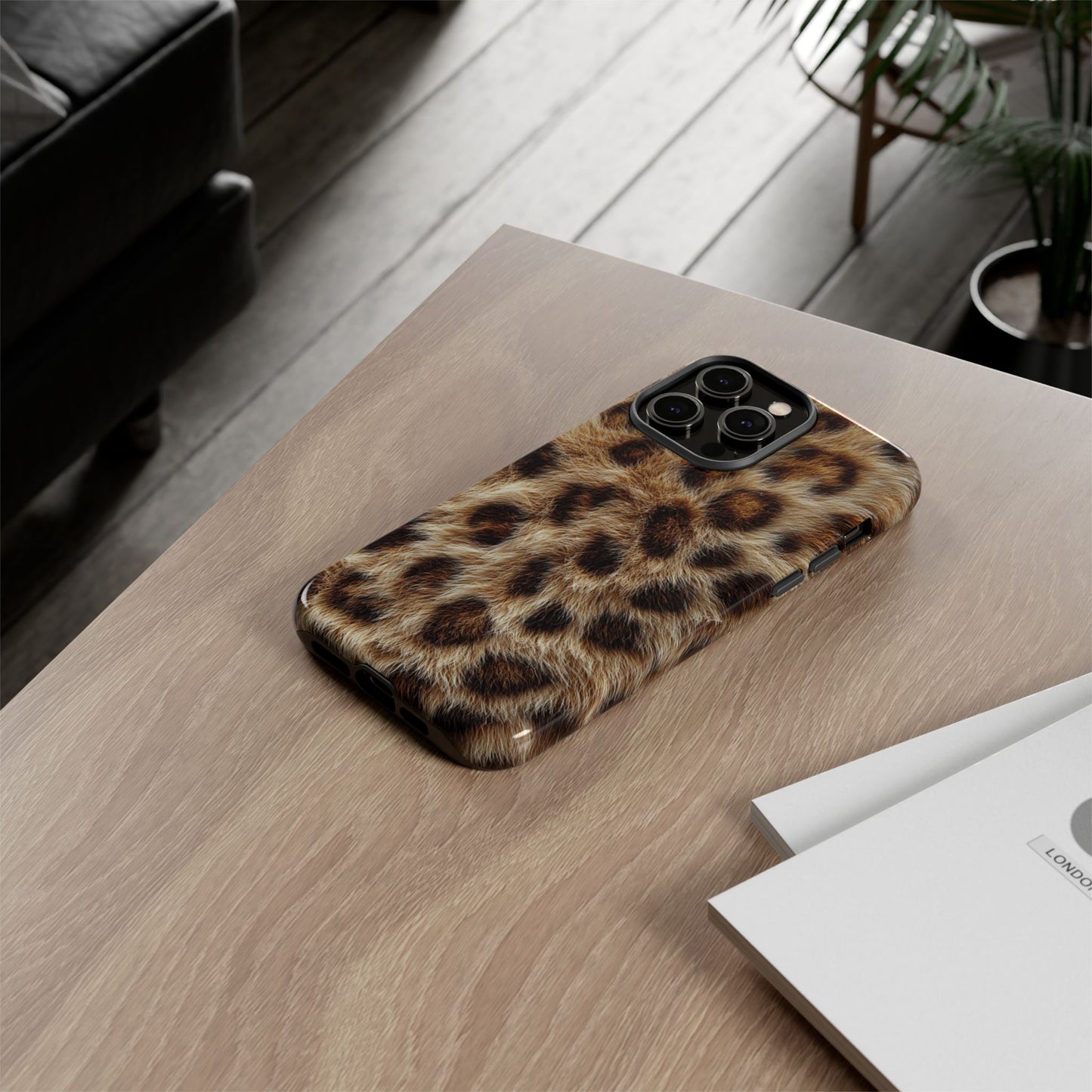 Leopard Print (iPhone X - iPhone 17 Pro Max) [TOUGH CASE]