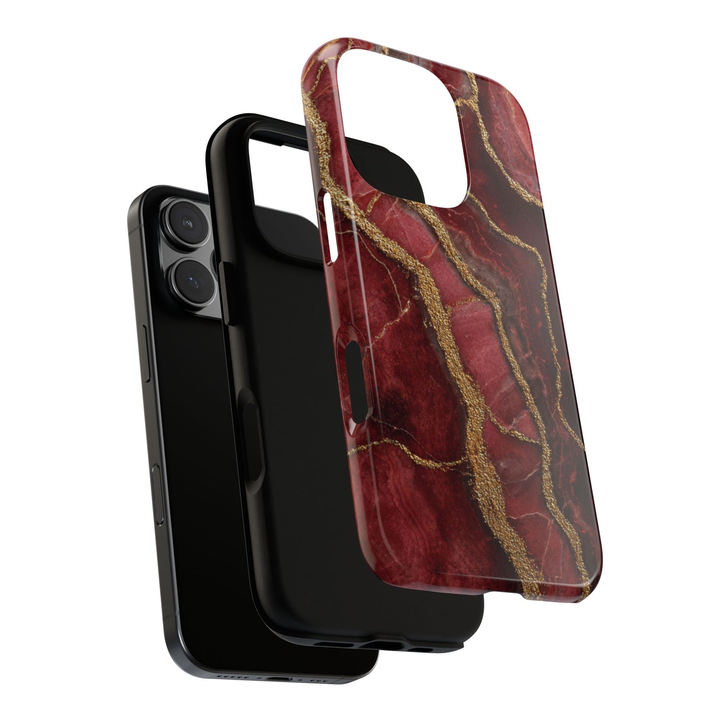 Red & Gold Marble [TOUGH CASE]