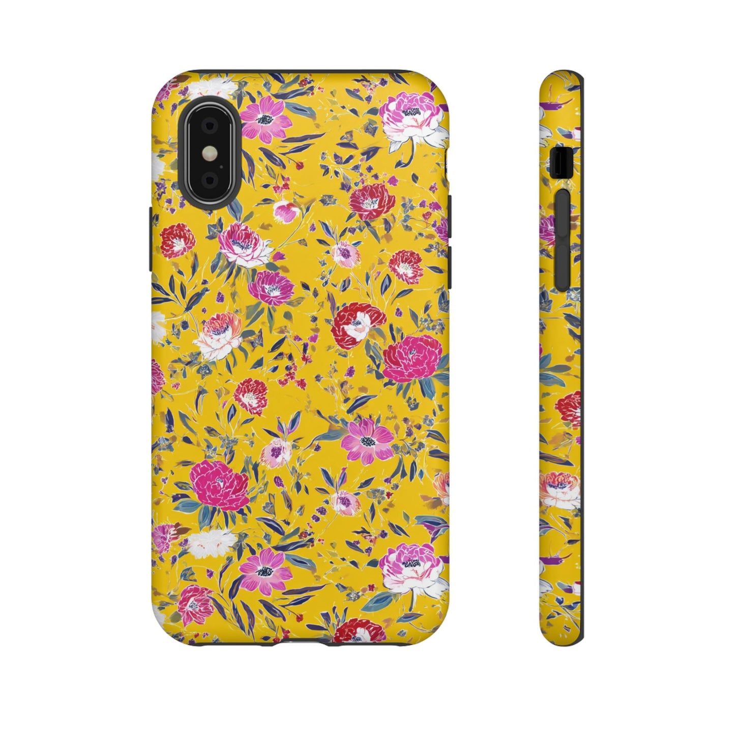 Floral 01 (iPhone X - iPhone 17 Pro Max) [TOUGH CASE]
