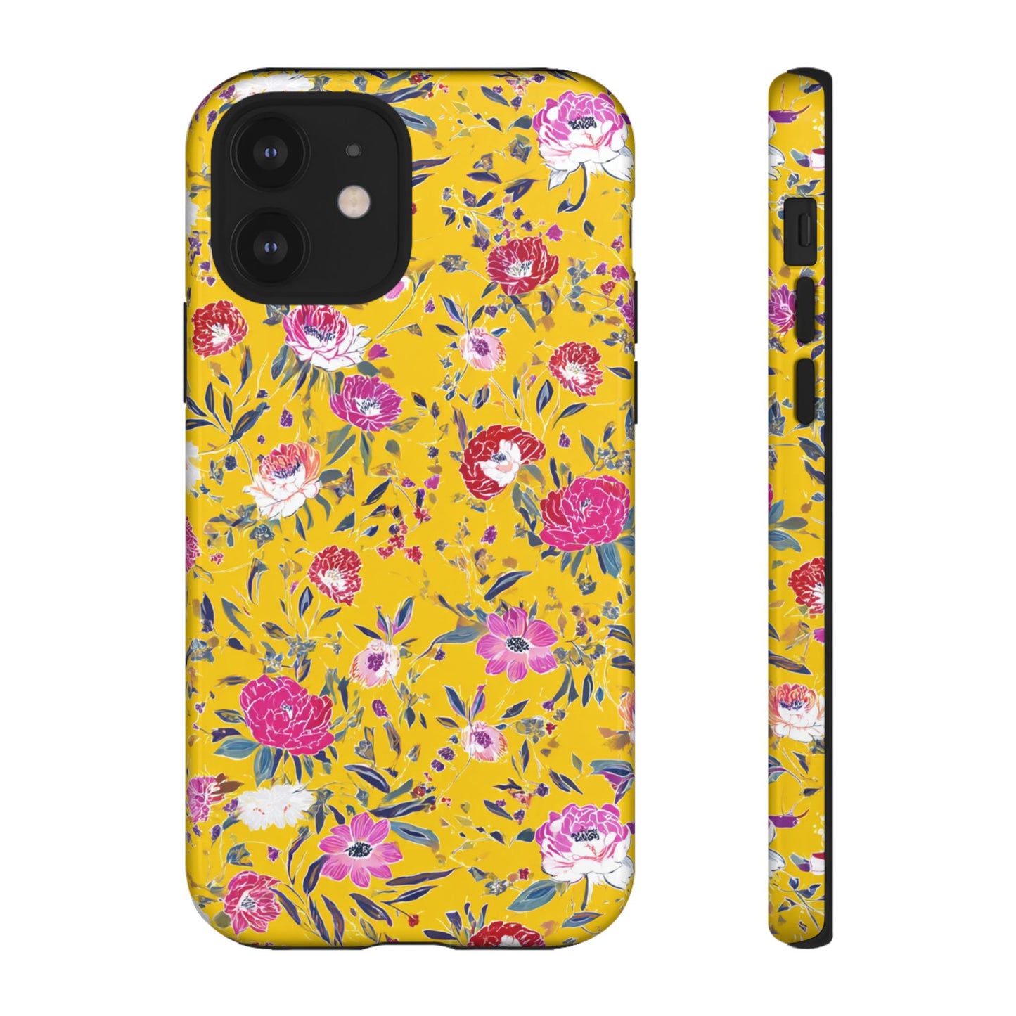 Floral 01 (iPhone X - iPhone 17 Pro Max) [TOUGH CASE]