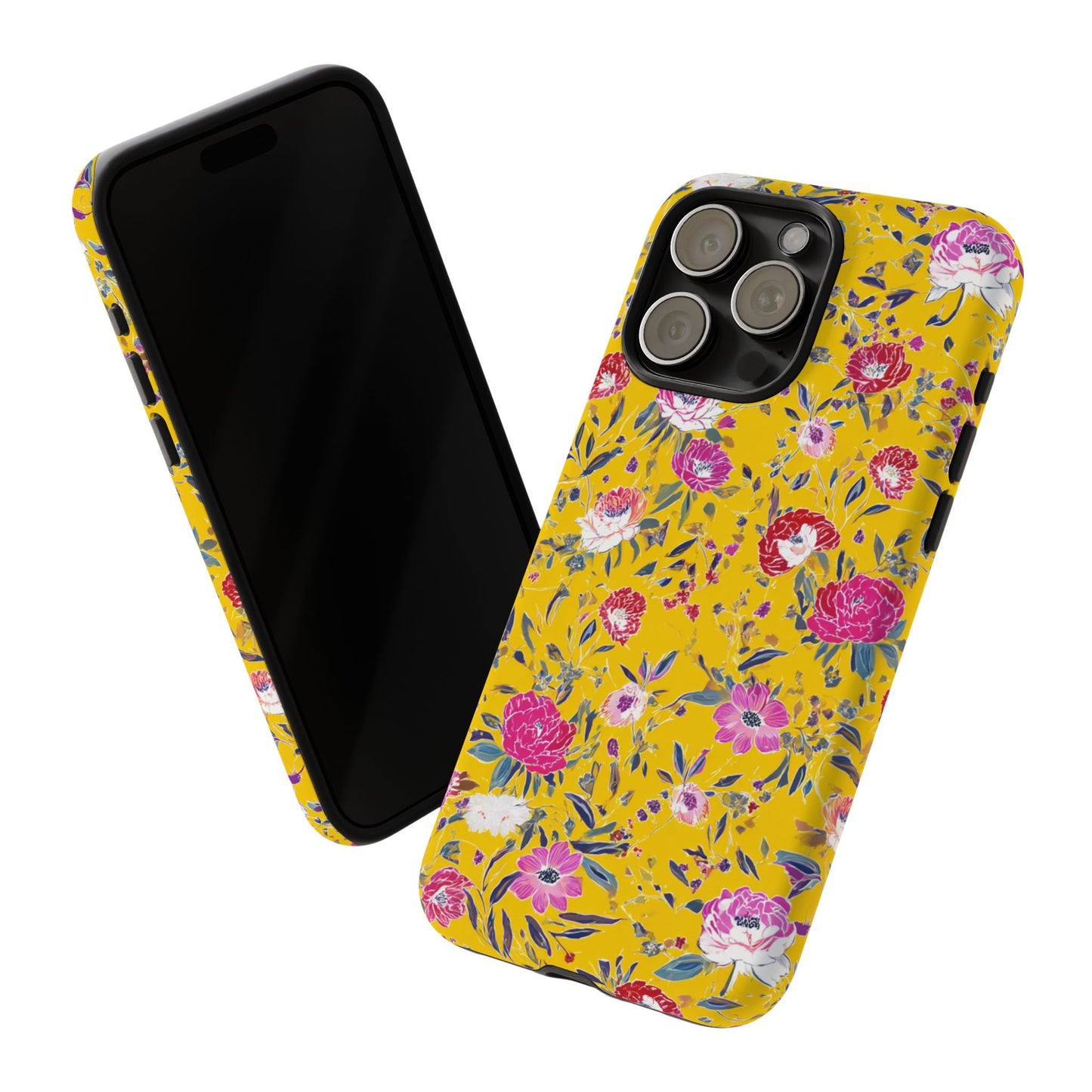Floral 01 (iPhone X - iPhone 17 Pro Max) [TOUGH CASE]