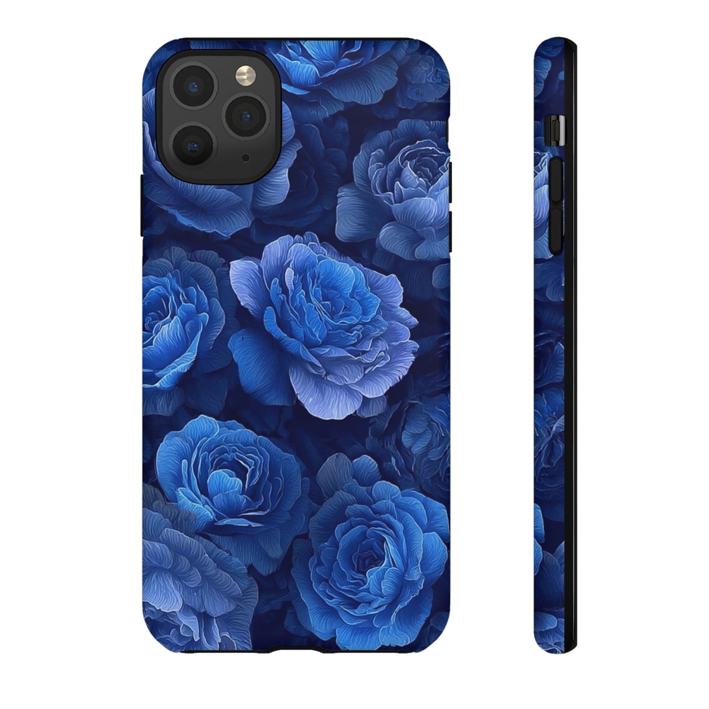 Floral Blue Roses [TOUGH CASE]