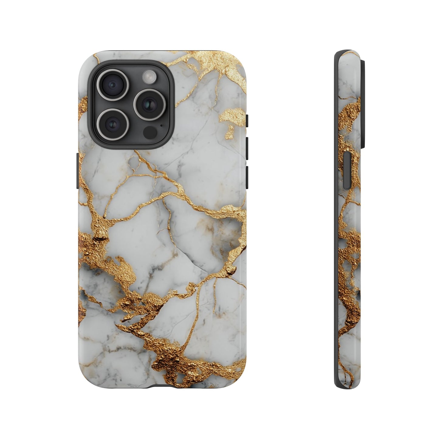 White & Gold Marble [TOUGH CASE]