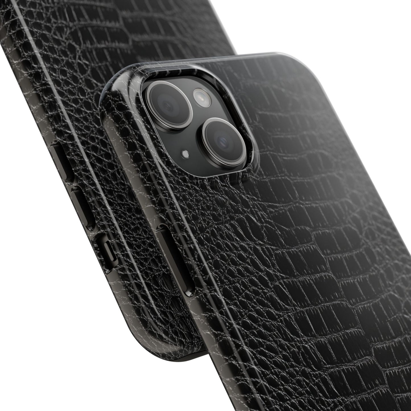 Black Crocodile Skin
