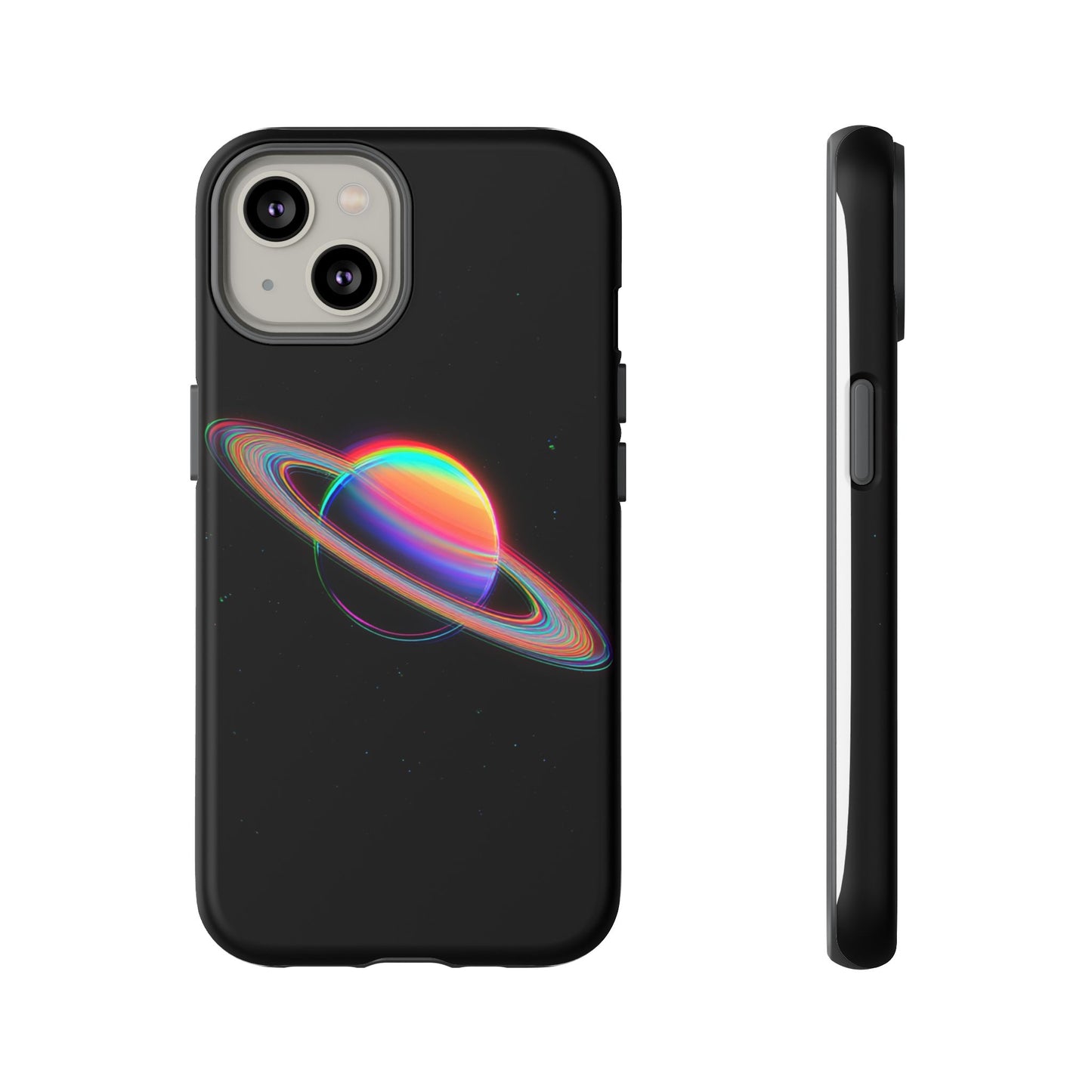 Glitched Saturn – (iPhone X - iPhone 17 Pro Max) [TOUGH CASE]