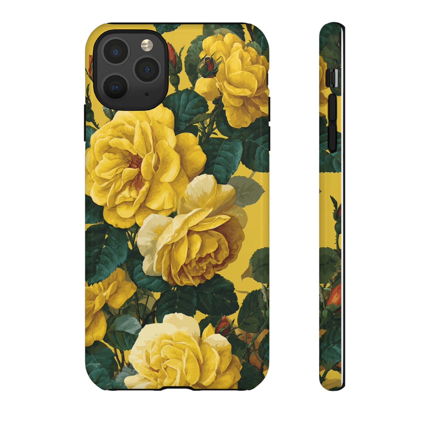 Floral Yellow Roses [TOUGH CASE]