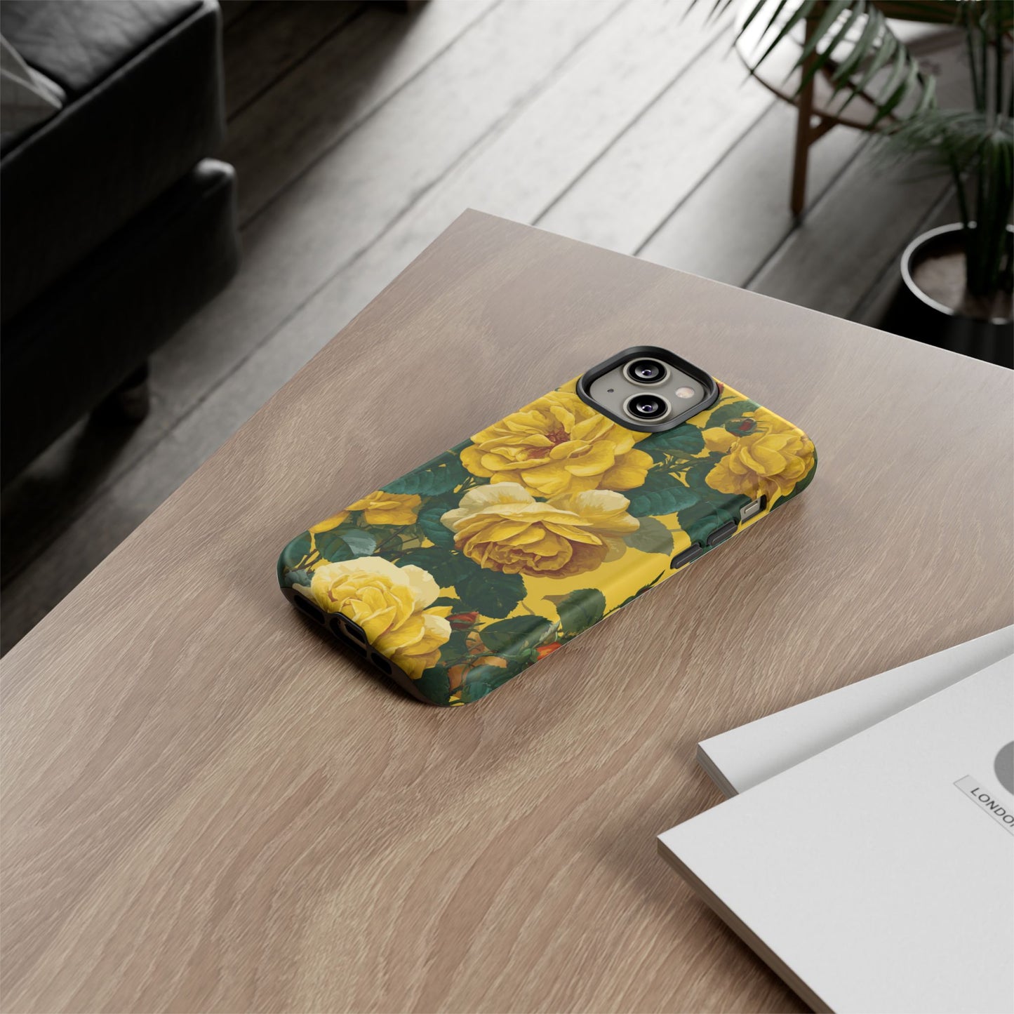 Floral Yellow Roses [TOUGH CASE]