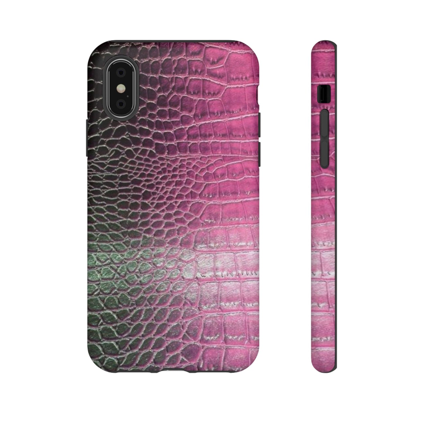 Purple Crocodile Leather [TOUGH CASE]