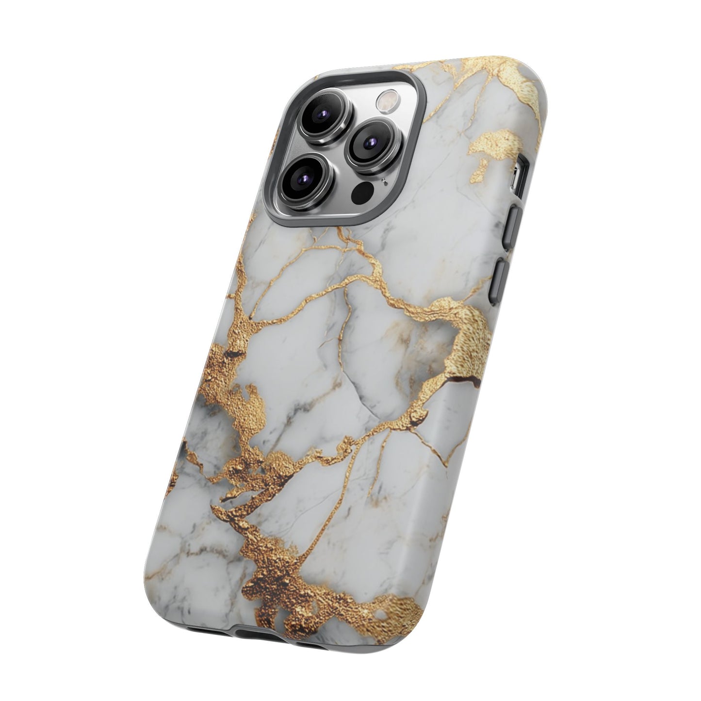 White & Gold Marble [TOUGH CASE]