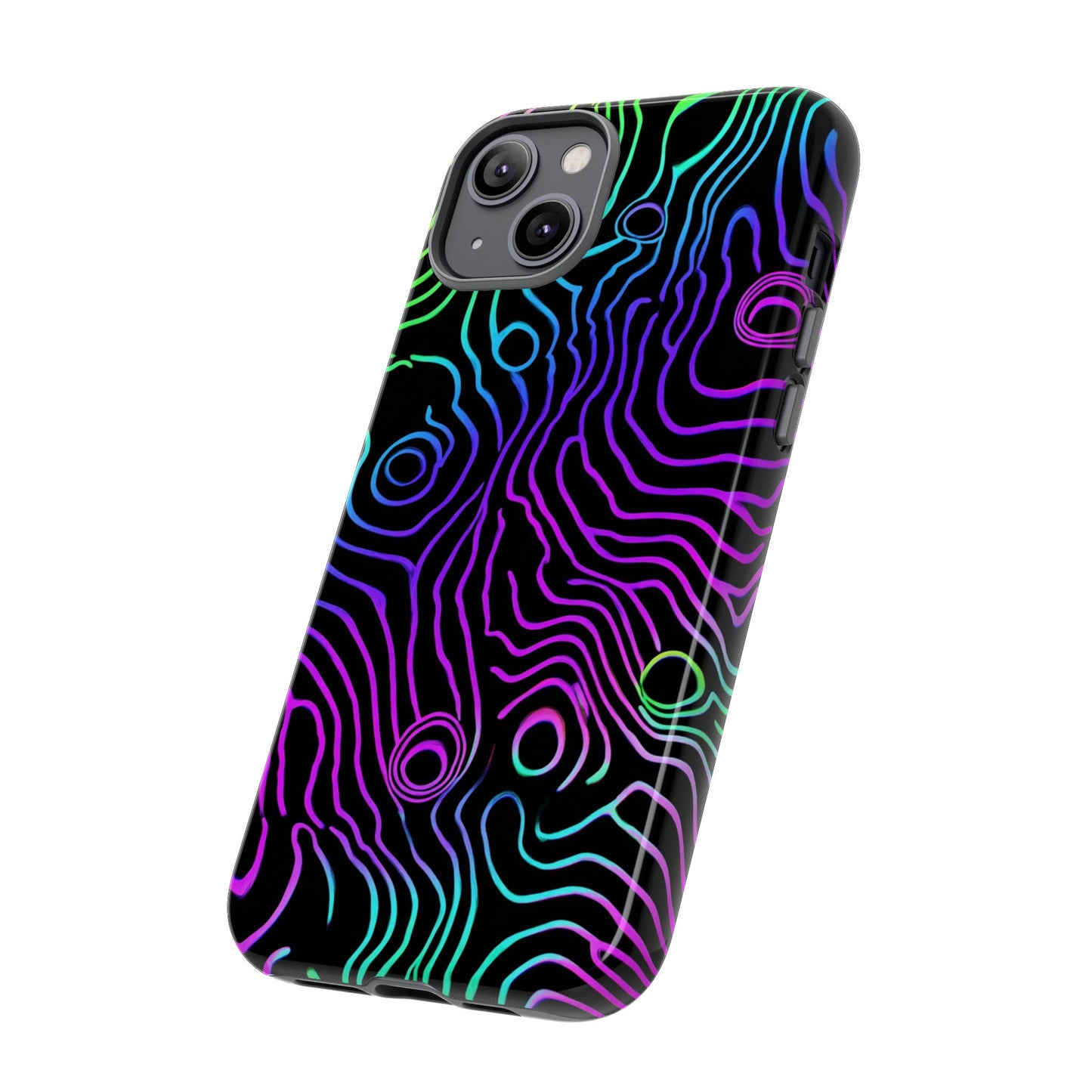 Topographic (iPhone X - iPhone 17 Pro Max) [TOUGH CASE]