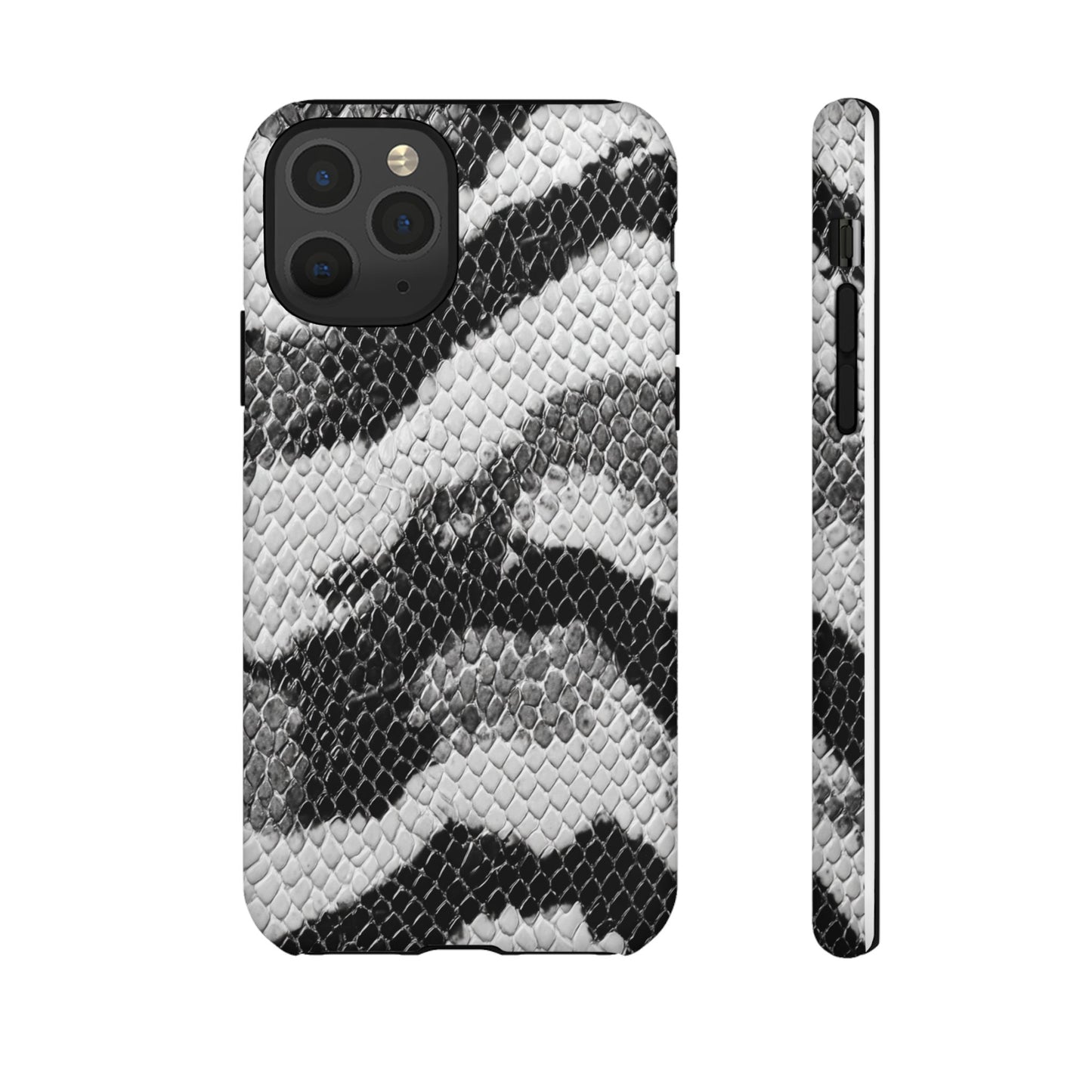 Black & White Snakeskin [TOUGH CASE]