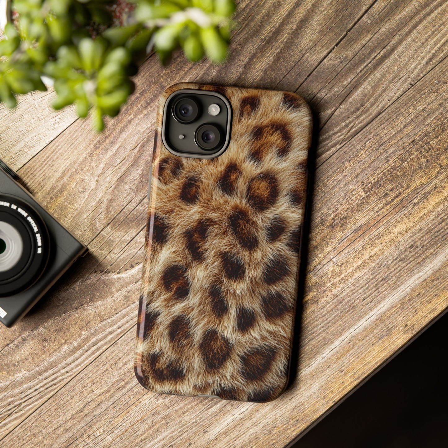 Leopard Print (iPhone X - iPhone 17 Pro Max) [TOUGH CASE]