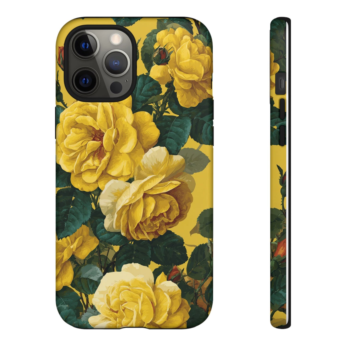 Floral Yellow Roses [TOUGH CASE]