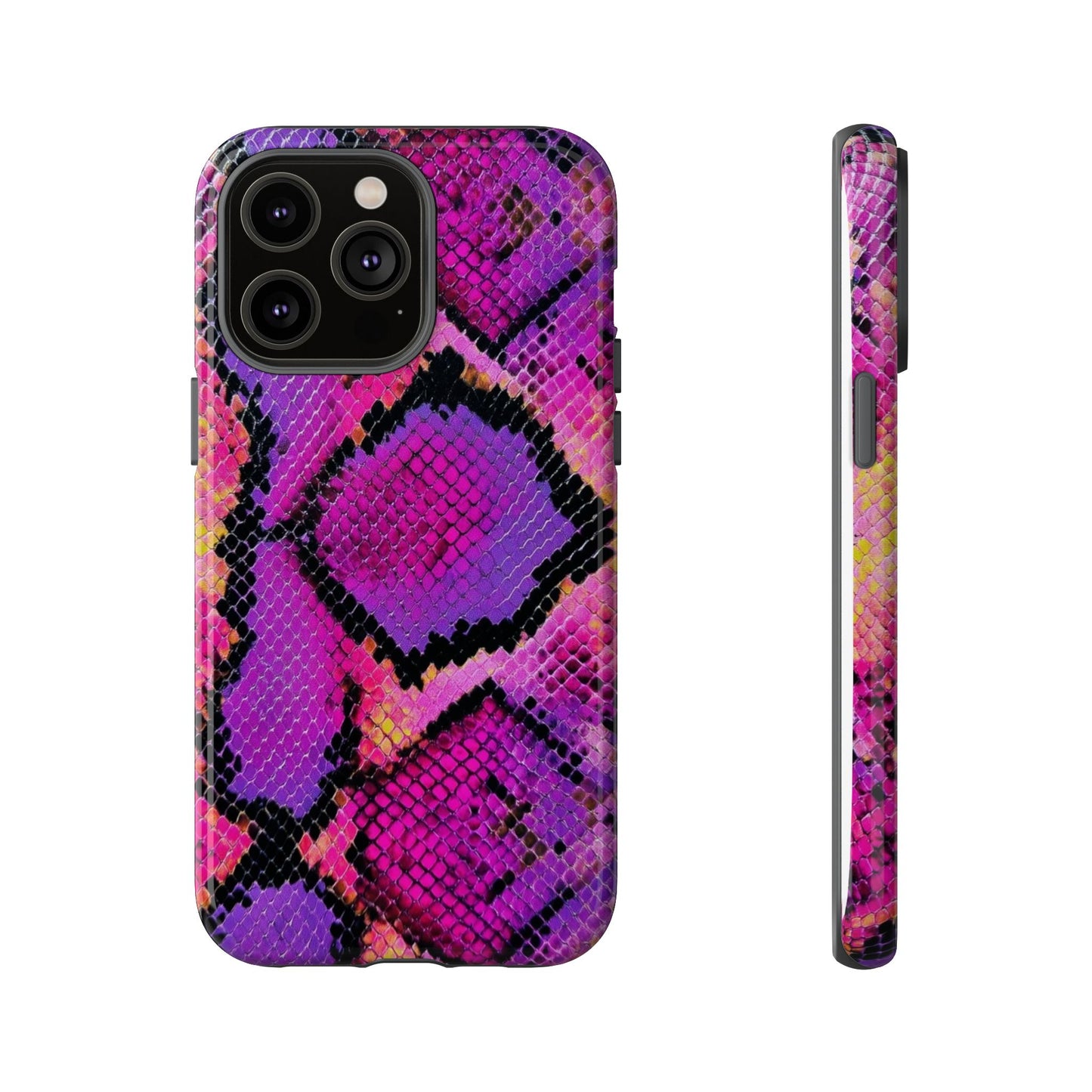Purple Pink Snake Skin [TOUGH CASE]