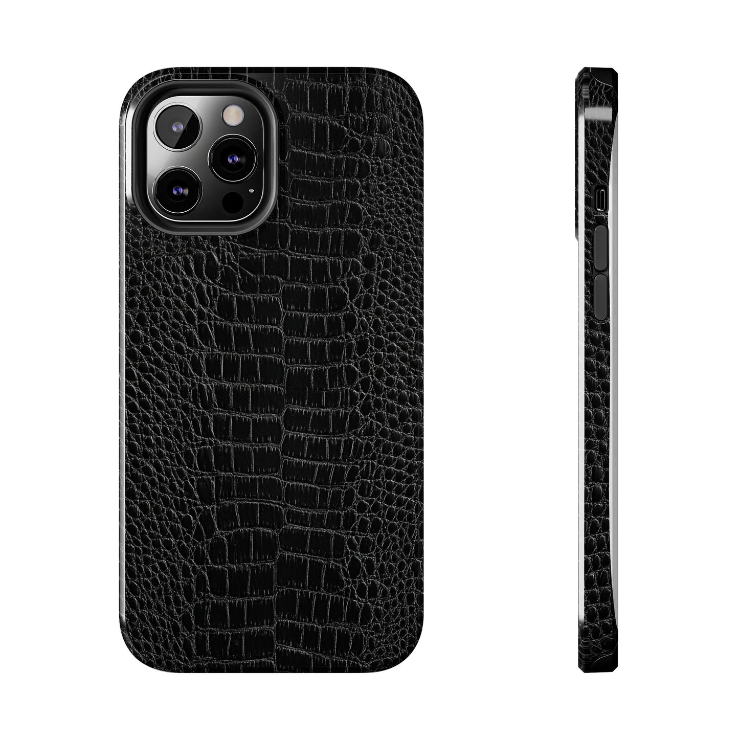 Black Crocodile Skin