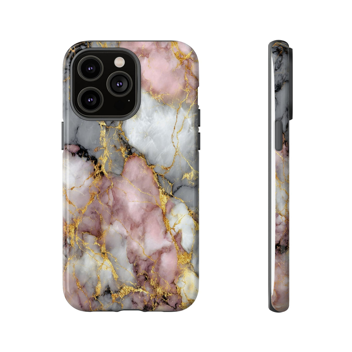 Rose & White Marble