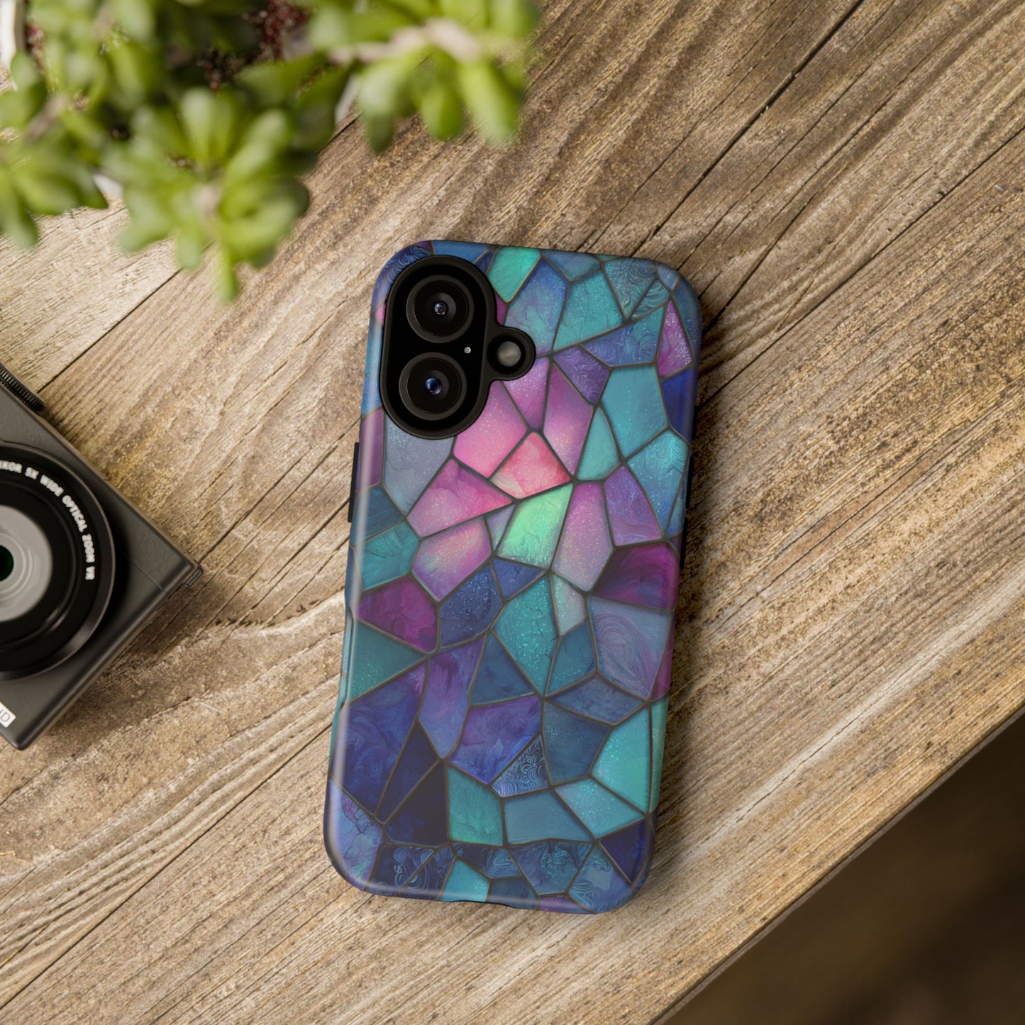 Stained Glass (iPhone X - iPhone 17 Pro Max) [TOUGH CASE]