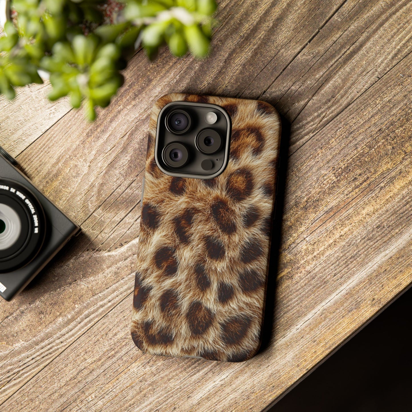 Leopard Print (iPhone X - iPhone 17 Pro Max) [TOUGH CASE]