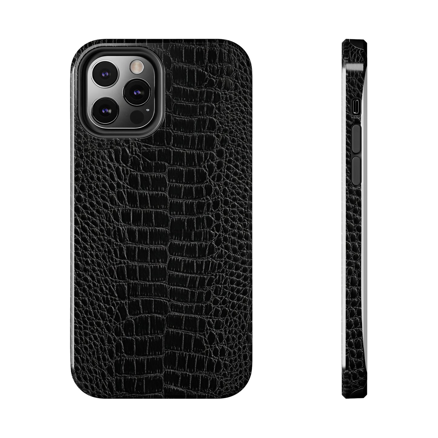 Black Crocodile Skin