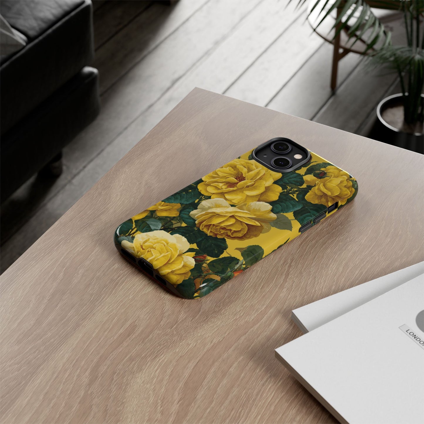 Floral Yellow Roses [TOUGH CASE]