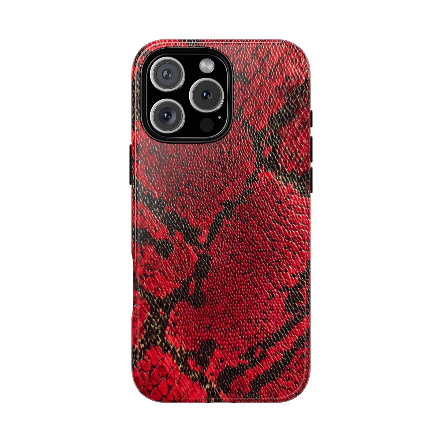 Red Snake Skin [TOUGH CASE]