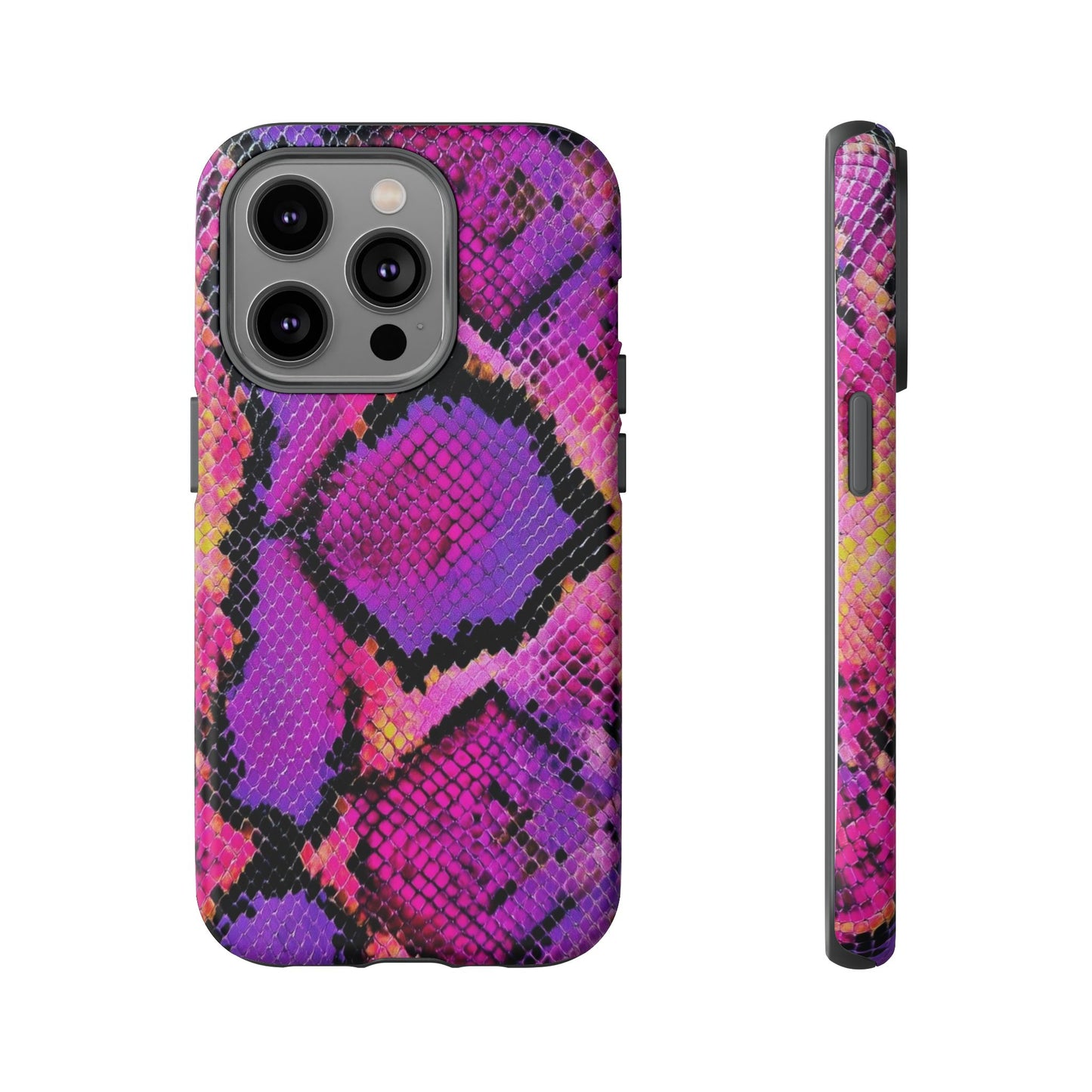 Purple Pink Snake Skin [TOUGH CASE]