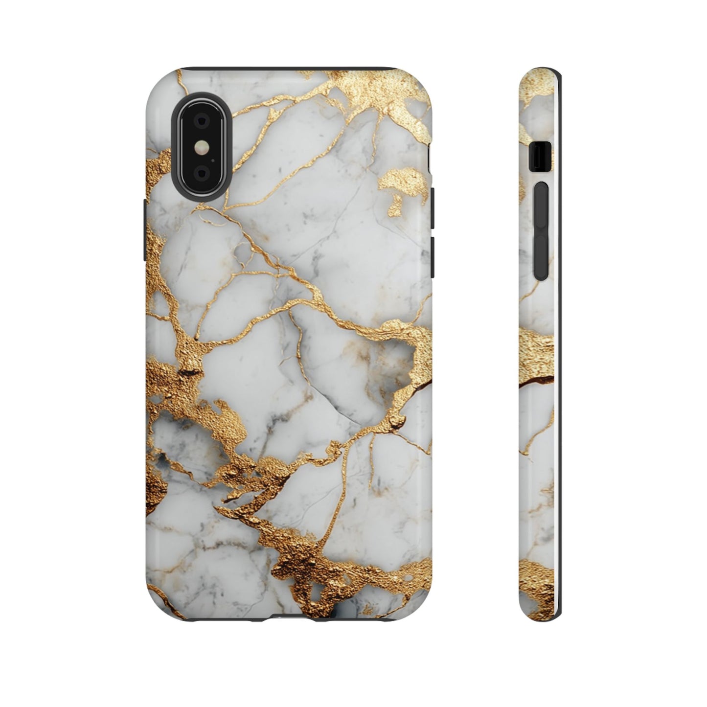 White & Gold Marble [TOUGH CASE]