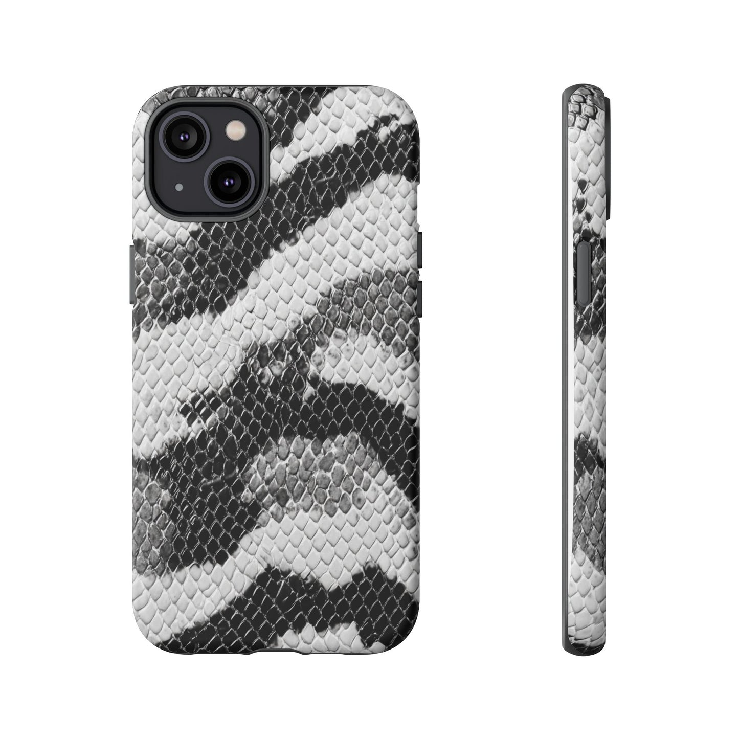 Black & White Snakeskin [TOUGH CASE]