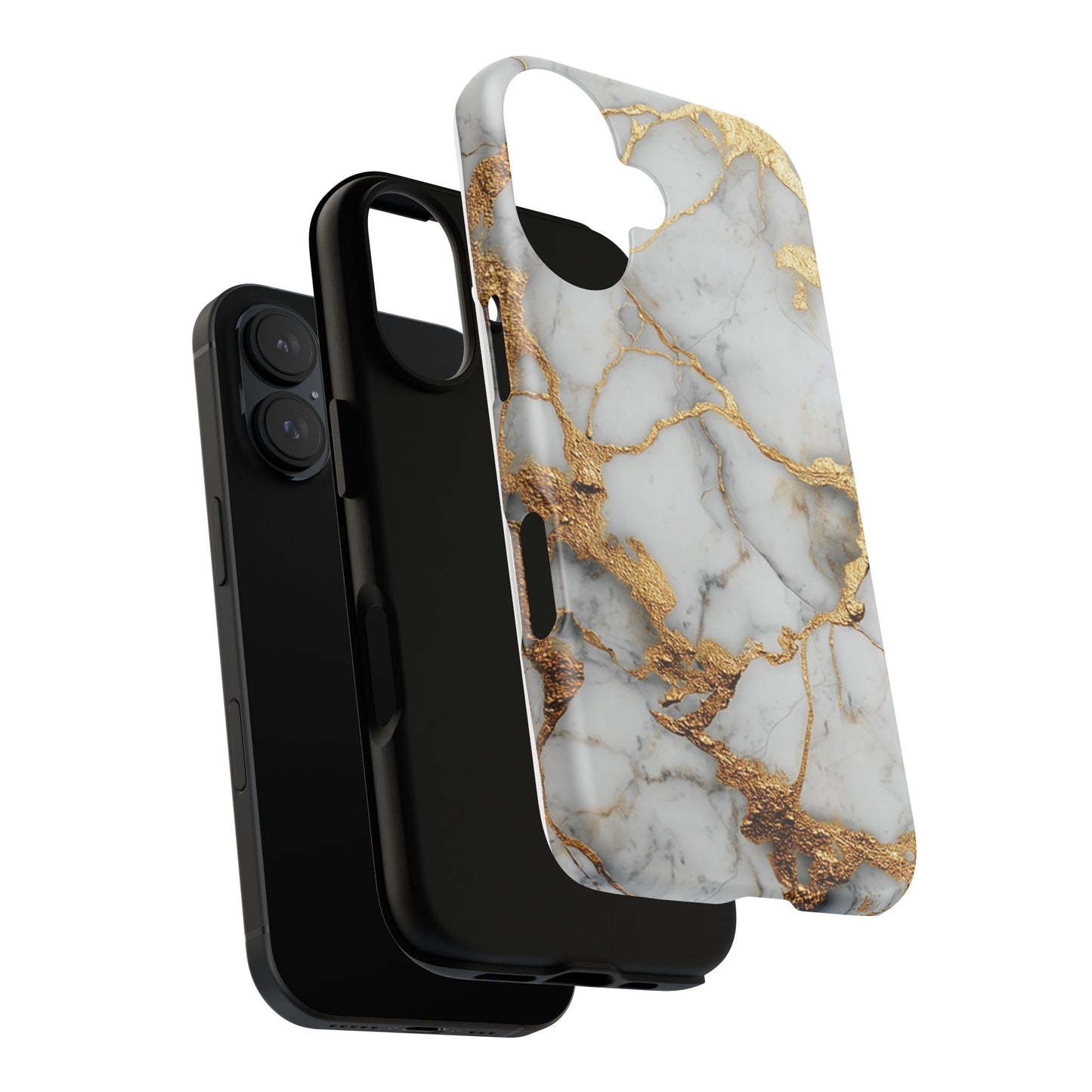 White & Gold Marble [TOUGH CASE]